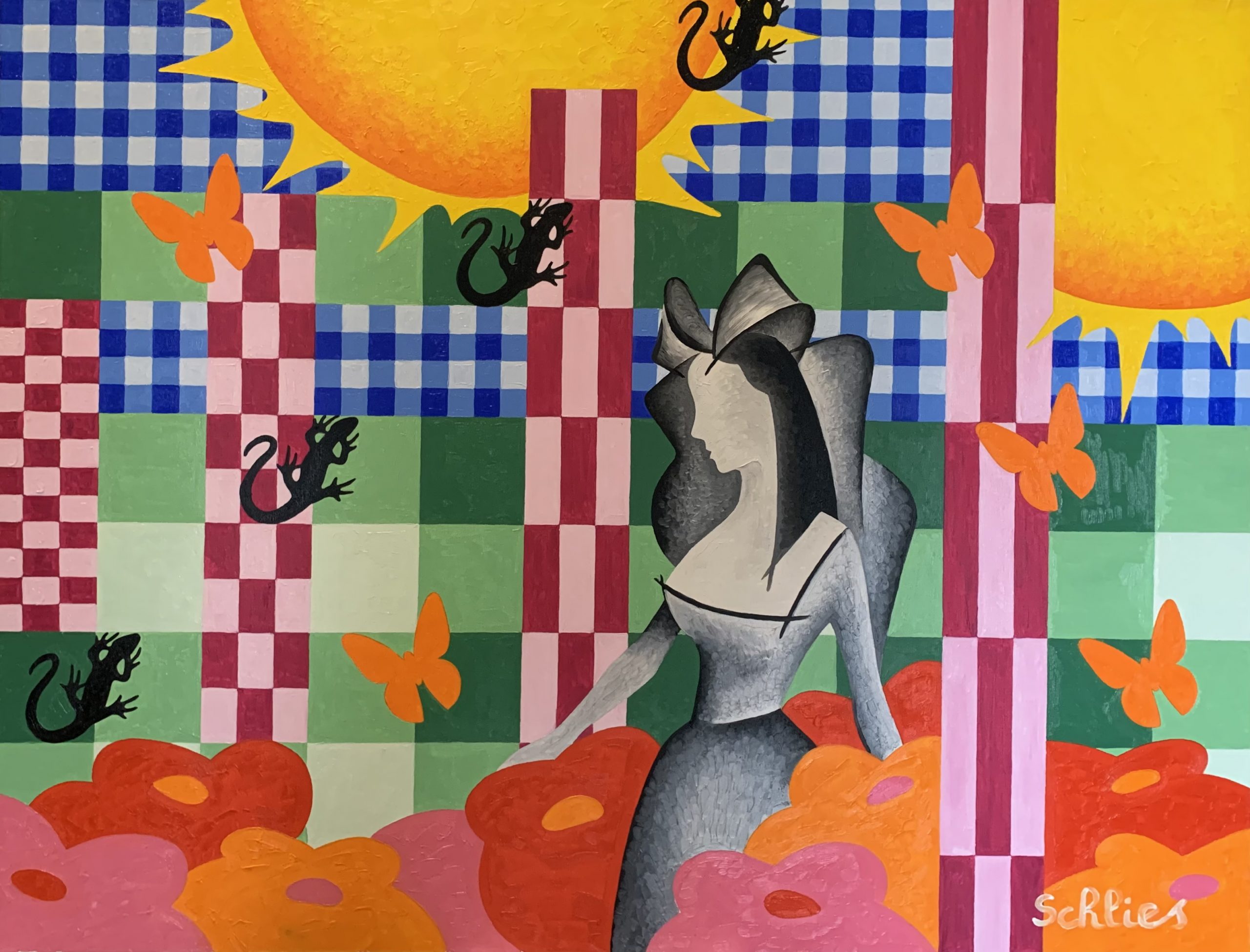 Provence , peinture. Cabreraun