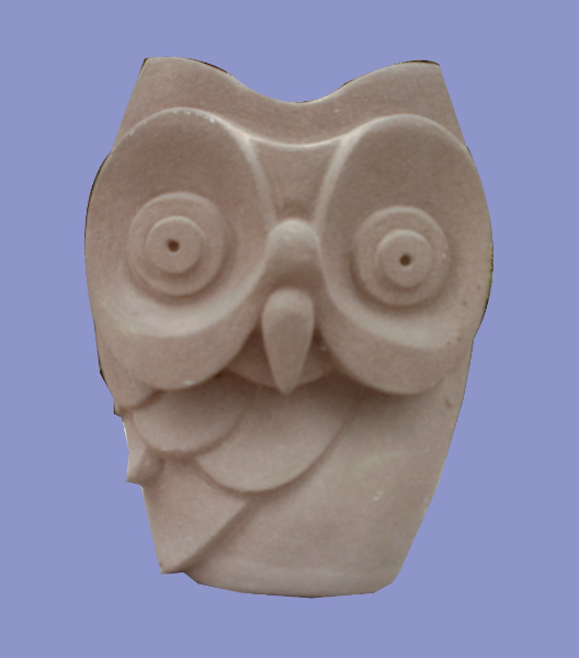 Hiboux stylisé . Sculpture . Cabreraun