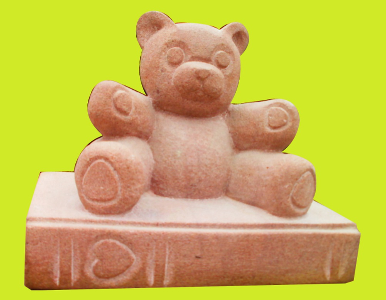 Nounours , pour un cadeau , Teddy bear , for a gift. Sculpture . Cabreraun