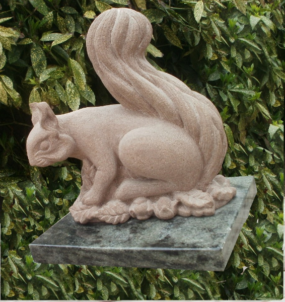 Écureuil , 1 , Sculpture . Cabreraun