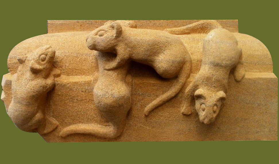 Sourie , Sculpture monumentale. Cabreraun